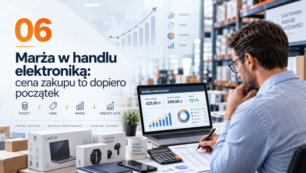 Marża w handlu elektroniką: cena zakupu to dopiero początek