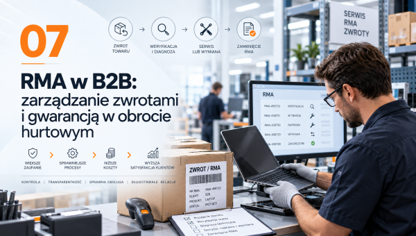 RMA w B2B: zarządzanie zwrotami i gwarancją w obrocie hurtowym